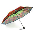 Impression de papillon 3 plis ouverts et fermer les parapluies (YS-3FD22083563R)